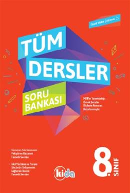 Kida 8.Sınıf Tüm Dersler Soru Bankası