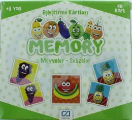 Memory Meyveler - Sebzeler