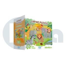 Ca Games 24 Parça Safari Yer Puzzle