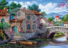 Art Puzzle Çiçekli Kanal 500 Parça Puzzle