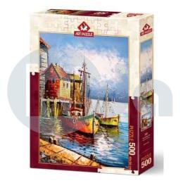 Art Puzzle Turuncu Liman 500 Parça Puzzle