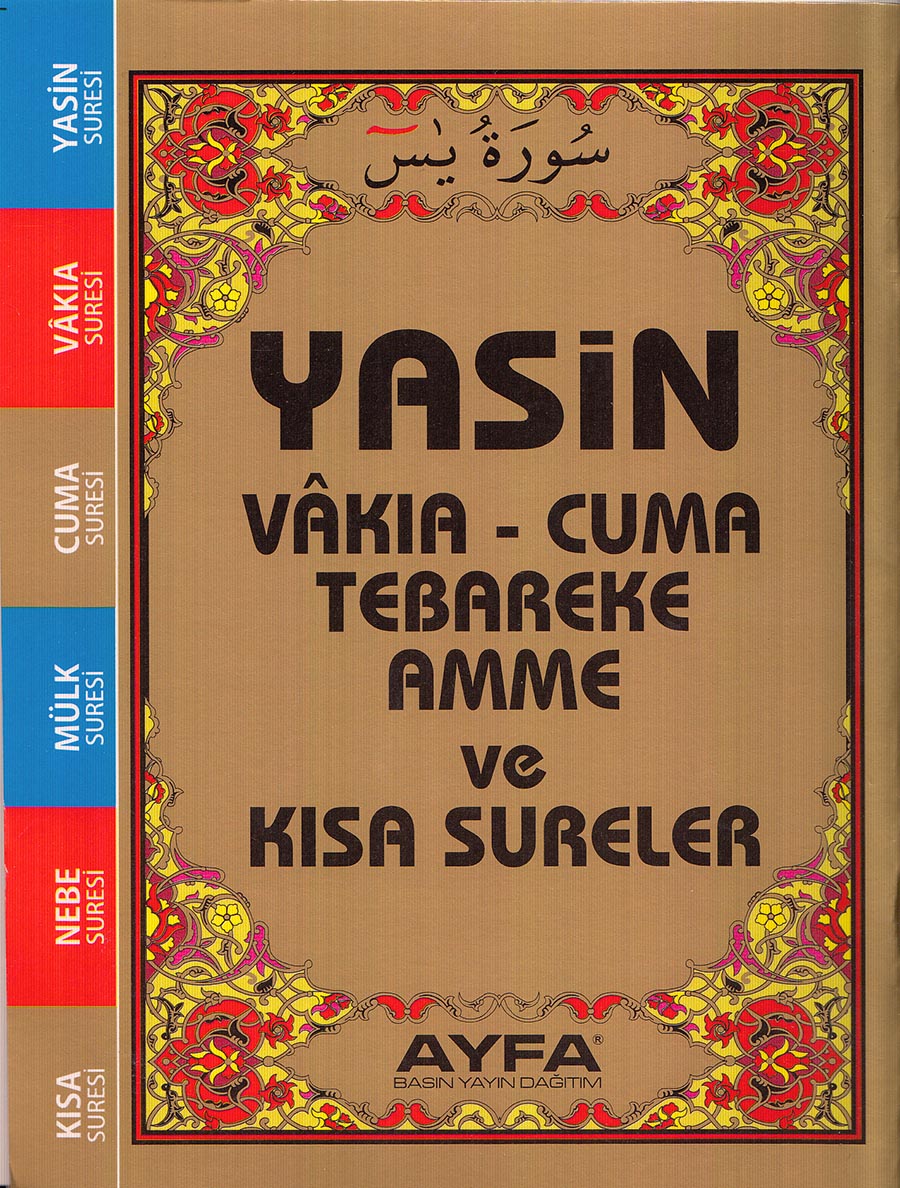 Çanta Boy 5 Renk Yasin Vakıa - Cuma Tebareke Amme ve Kısa Sureler ( 007 )