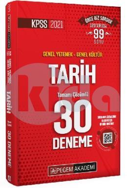 Pegem 2021 KPSS Tarih 30 Deneme (İADESİZ)