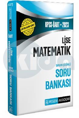 Pegem 2023 Kpss Öabt Lise Matematik Soru Bankası