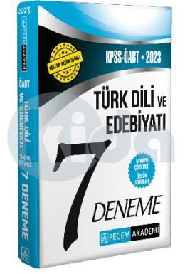 Pegem Yayınları 2023 KPSS ÖABT Türkdili ve Edebiyatı Öğretmenliği 7 Deneme