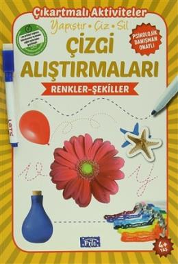 Çizgi Alıştırmaları : Renkler - Şekiller