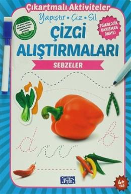 Çizgi Alıştırmaları - Sebzeler