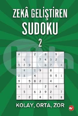 Zeka Geliştiren Sudoku 2 Kolay Orta Zor