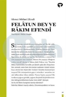 Felatun Bey ve Rakım Efendi