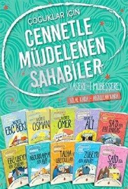 Çocuklar için Cennetle Müjdelenen Sahabiler Seti-10 Kitap Takım