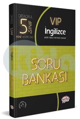 Editör 5. Sınıf VIP İngilizce Soru Bankası