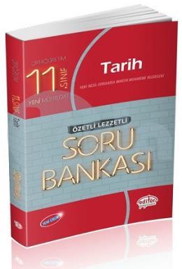 Editör 11.Sınıf Tarih Özetli Lezzetli Soru Bankası