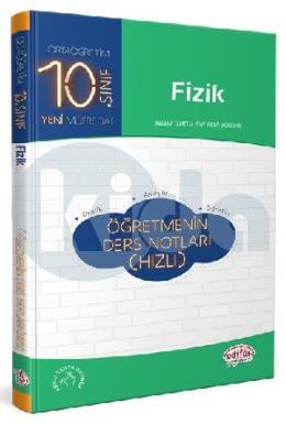 Editör 10. Sınıf Fizik Öğretmenin Ders Notları (Hızlı)