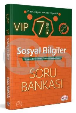 Editör 7. Sınıf VIP Sosyal Bilgiler Soru Bankası