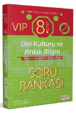 Editör 8. Sınıf VIP Din Kültürü ve Ahlak Bilgisi Soru Bankası