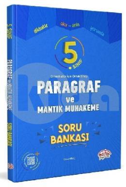 Editör 5. Sınıf Paragraf ve Mantık Muhakeme Soru Bankası