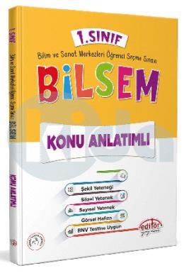 Editör 1. Sınıf Bilsem Konu Anlatımlı