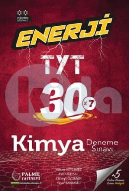 Palme Enerji TYT Kimya 30 Deneme Sınavı