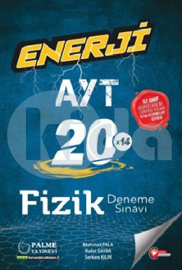 Palme Enerji Ayt Fizik 20 Deneme Sınavı (12 Sınıf 1 Dönem Konuları İçerir)