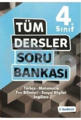 Tudem 4. Sınıf Tüm Dersler Soru Bankası