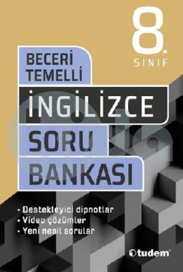 Tudem 8 Sınıf İngilizce Beceri Temelli Soru Bankası