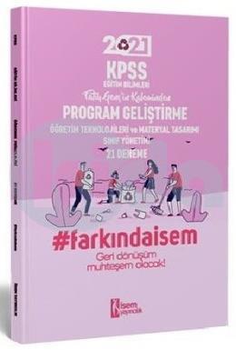 İsem 2021 KPSS Eğitim Bilimleri Program Geliştirme 21 Deneme Çözümlü (İADESİZ)