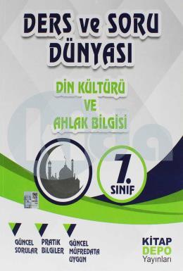 Kitap Depo 7.Sınıf Din Kültürü ve Ahlak Bilgisi Ders ve Soru Dünyası