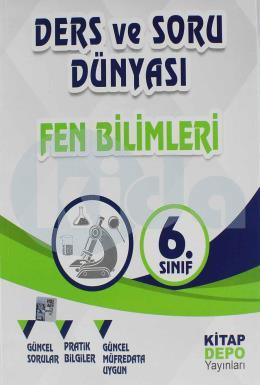 Kitap Depo 6.Sınıf Fen Bilimleri Ders ve Soru Dünyası