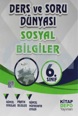 Kitap Depo 6.Sınıf Sosyal Bilgiler Ders ve Soru Dünyası