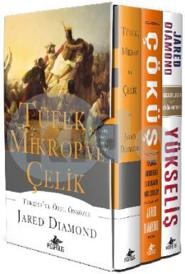 Tüfek, Mi̇krop ve Çeli̇k Üçlemesi̇ Kutulu Özel Seti̇ (3 Kitap) Ciltli