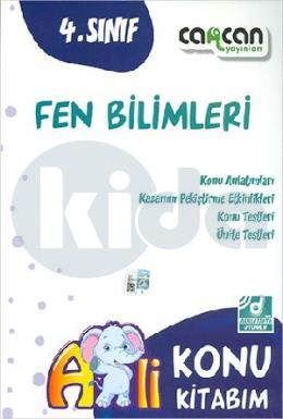 Cancan Yayınları 4. Sınıf Fen Bilimleri Konu Kitab