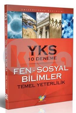 FDD YKS Fen - Sosyal Bilimler Temel Yeterlilik 10 Deneme 1. Oturum