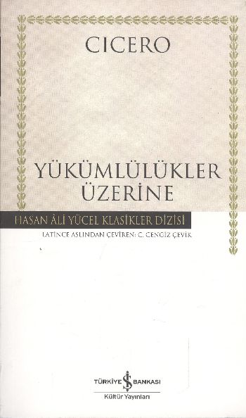 Hasan Ali Yücel Klasikleri  - Yükümlülükler Üzerine