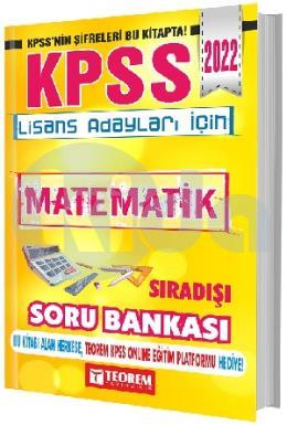 Teorem 2022 KPSS Matematik Sıradışı Soru Bankası (İADESİZ)