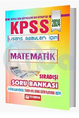 Teorem KPSS Lisans Matematik Sıradışı Soru Bankası