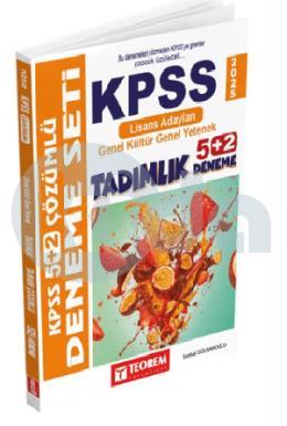 Teorem Kpss 5+2 Deneme Sınavı Genel Kültür Genel Yetenek Tamamı Çözümlü