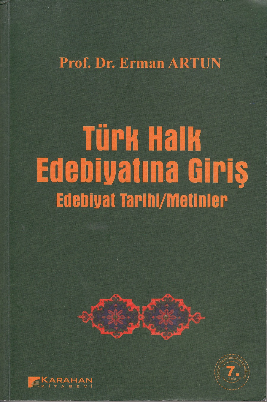 Türk Halk Edebiyatına Giriş