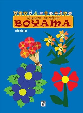 Eğlenceli ve Eğitici Boyama - Bitkiler