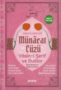 Orta Boy Münacaat Cüzü Yasin ve Dualar ( 167 )