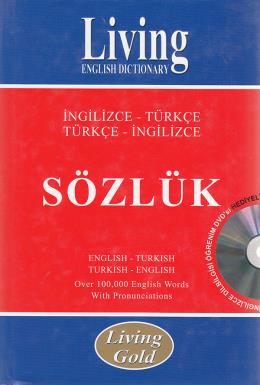 Living Gold İngilizce Türkçe, Türkçe İngilizce Sözlük (Ciltli)