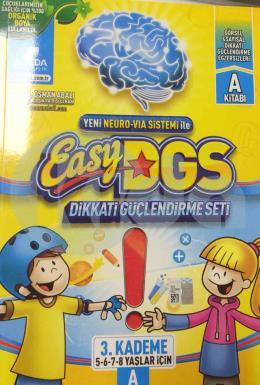 Dikkat Güçlendirme Easy (A) 5-6-7-8 Yaş