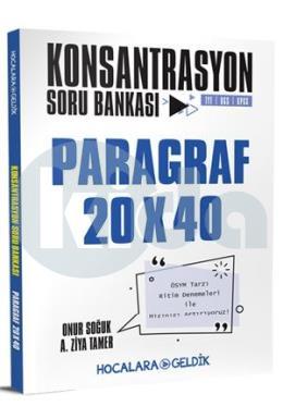 Hocalara Geldik Paragraf Konsantrasyon Soru Bankası