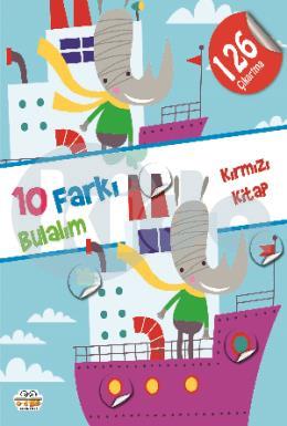 10 Farkı Bulalım Kırmızı Kitap