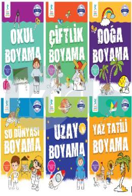 Çocuk Gelişimi Türkçe İngilizce Boyama Seti