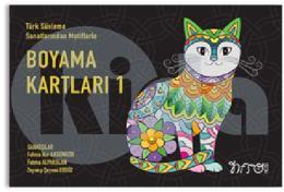 Türk Süsleme Sanatlarından Motiflerle Boyama Kartları 2