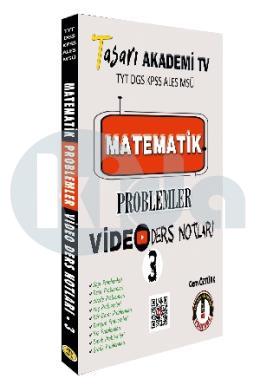 Tasarı Matematik Problemler Video Ders Notları 3