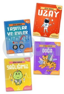 Eğitici Oyunlar Serisi 4 Kitap