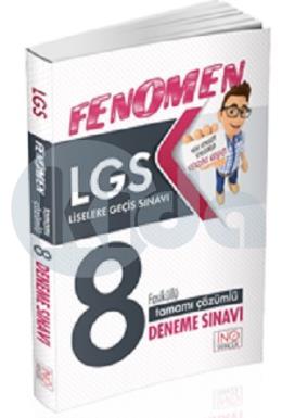 İnovasyon LGS Fenomen Tamamı Çözümlü 8 Deneme Sınavı Fasiküllü