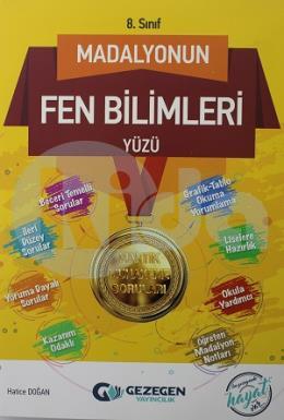 Gezegen Yayınları 8. Sınıf Fen Bilimleri Madalyonun Yüzü