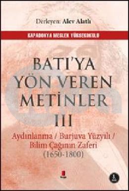 Batıya Yön Veren Metinler III